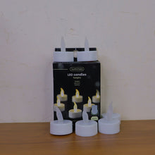 LED Flameless Tealight Candles Lights (6 Pc / Without Remote)